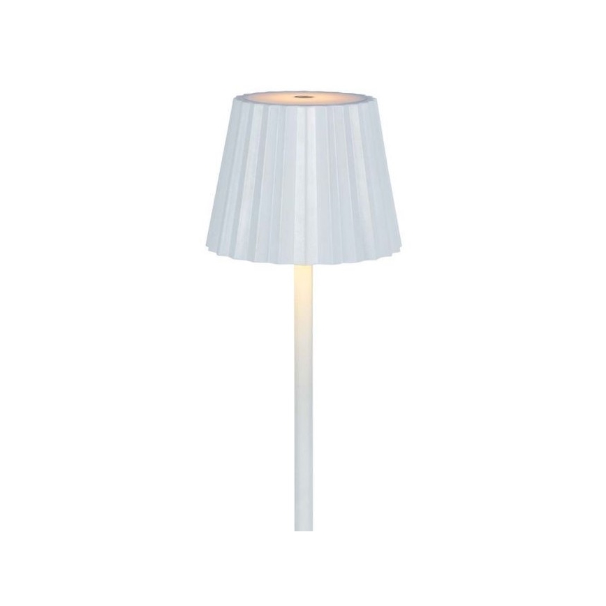 LED Stmívatelná dobíjecí dotyková stolní lampa LED/4W/5V 3000-6000K 1800 mAh bílá