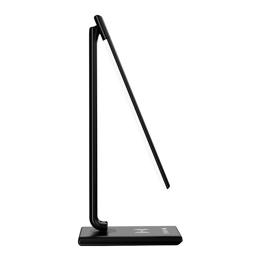 LED Stmívatelná dotyková stolní lampa s bezdrátovým nabíjením MEGGIE LED/8W/230V + USB