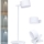 LED Stmívatelná dotyková nabíjecí lampa 3v1 LED/4W/2000 mAh 3000/4000/6500K bílá
