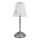 LED Stmívatelná dotyková nabíjecí stolní lampa ELBA LED/1,6W/800 mAh matný chrom/čirá