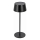 LED Stmívatelná dotyková solární lampa LED/3W/5V USB 1800 mAh IP44 černá