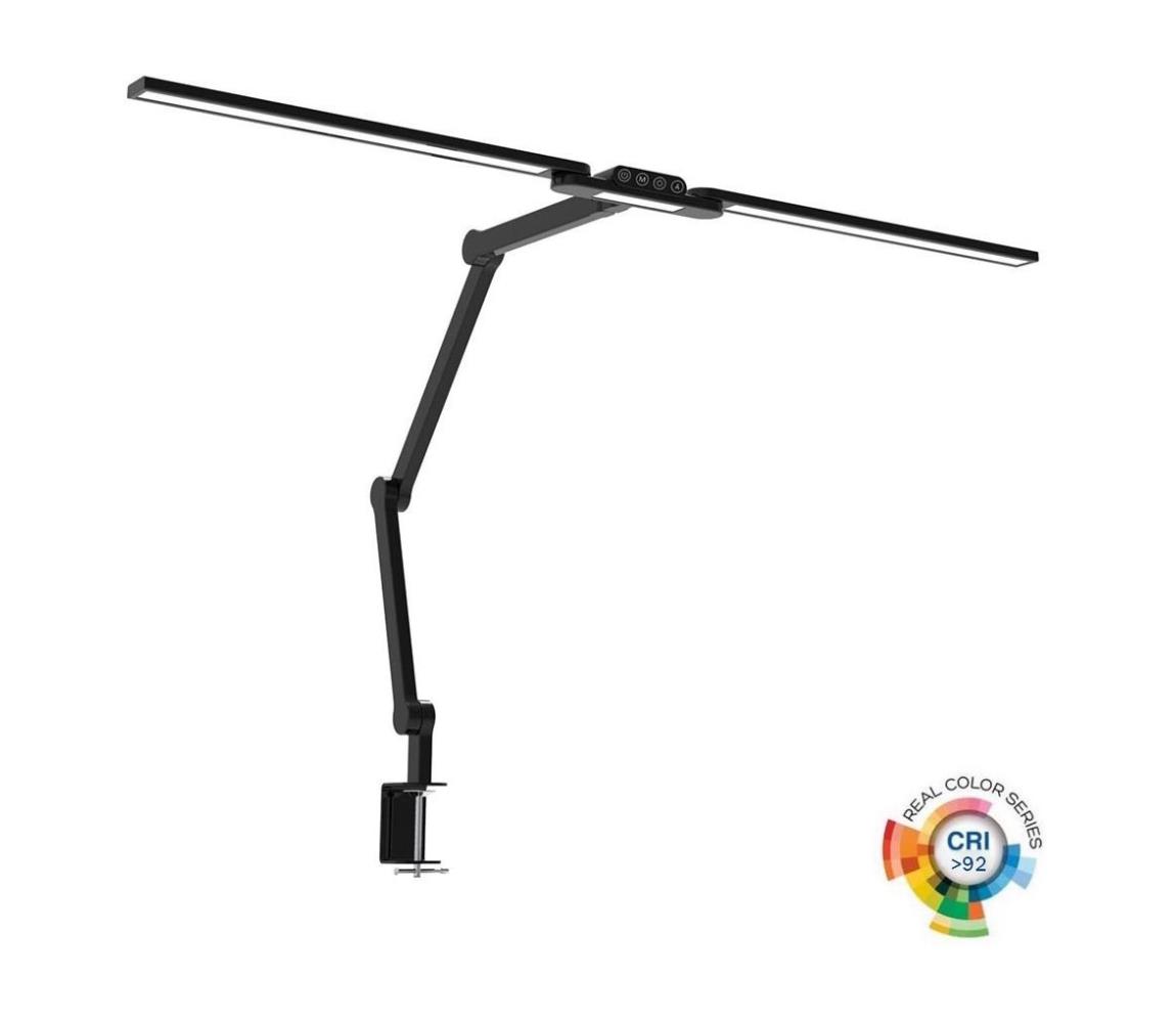 LED Stmívatelná dotyková stolní lampa LED/24W/230V 3000-6500K CRI 92 černá
