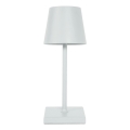 LED Stmívatelná dotyková stolní lampa LED/3,5W/5V 5200 mAh IP54 bílá