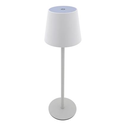 LED Stmívatelná dotyková stolní lampa LED/5W/5V USB 1200 mAh bílá