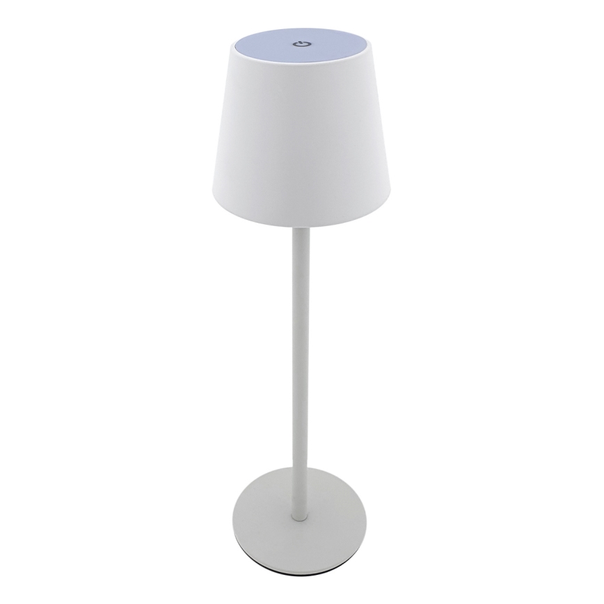 LED Stmívatelná dotyková stolní lampa LED/5W/5V USB 1200 mAh bílá