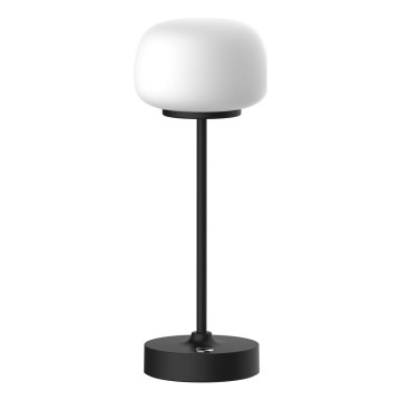 LED Stmívatelná dotyková stolní lampa RIMINI LED/2W/5V USB 2000 mAh černá/bílá