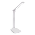 LED Stmívatelná dotyková stolní lampa s USB portem REMUS LED/5W/230V bílá