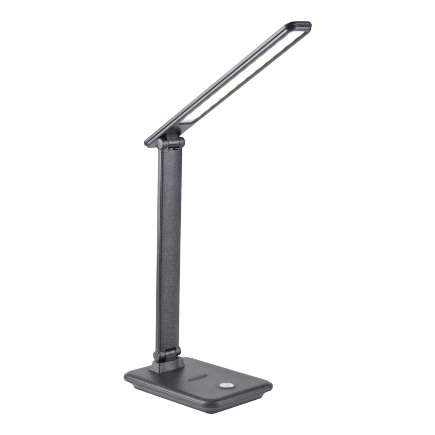 LED Stmívatelná dotyková stolní lampa VINTO LED/8W/230V černá