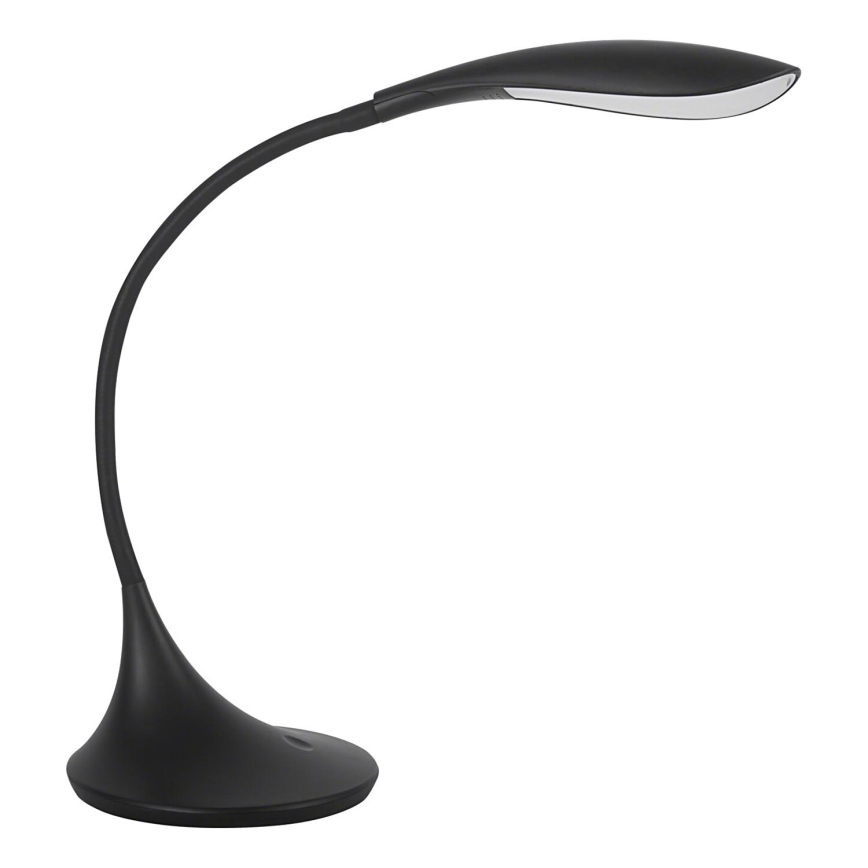 LED Stmívatelná flexibilní stolní lampa FRANCO LED/6,8W/230V černá