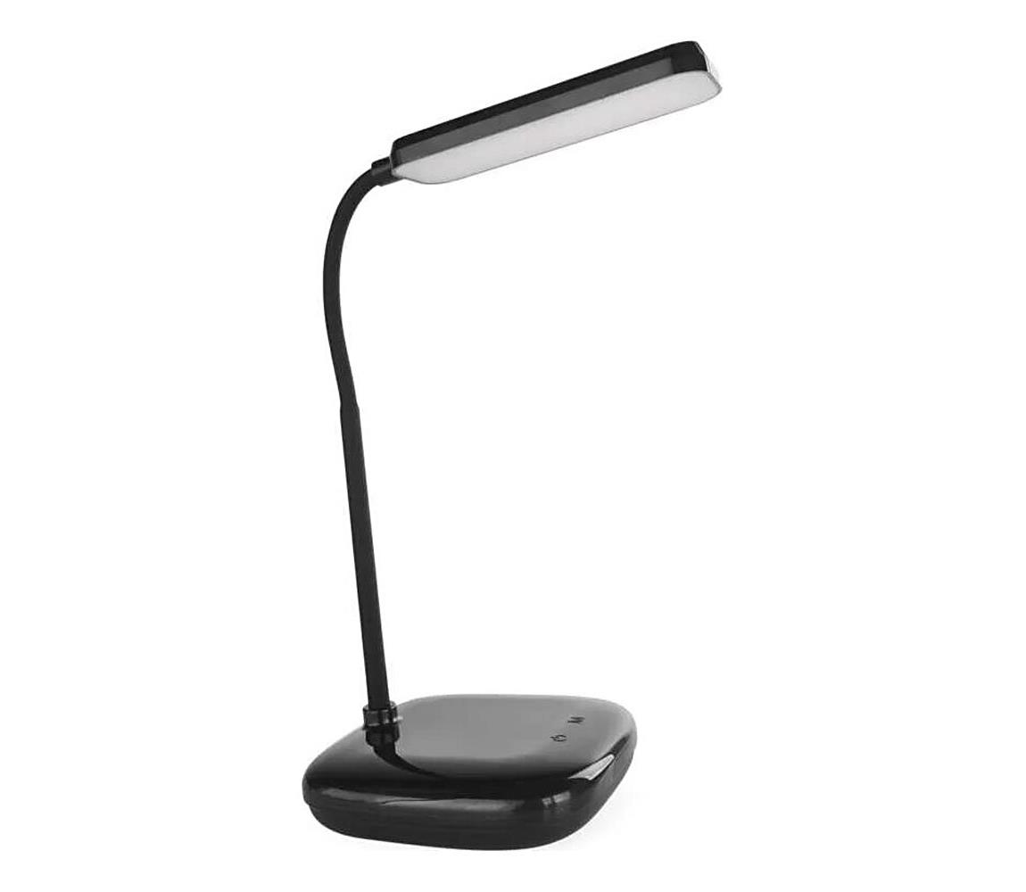  LED Stmívatelná flexibilní stolní lampa LED/12W/230V 3000K/4000K/6500K černá Z7638B