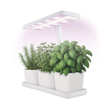 LED Stmívatelná interiérová lampa pro pěstování rostlin GROW LED/7W/5V