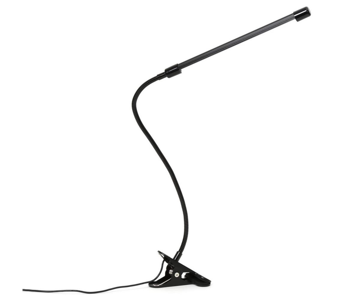 Platinet LED Stmívatelná lampa s klipem pro osvětlení rostlin LED/3W/230V černá PL0487