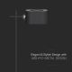 LED Stmívatelná magnetická nabíjecí stolní lampa 4v1 LED/3W/5V 3000-6000K 1800 mAh černá