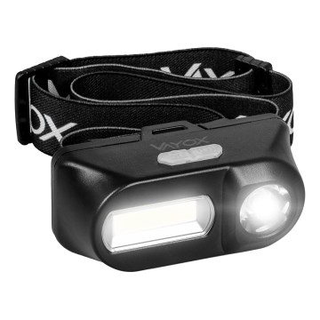 LED Stmívatelná nabíjecí čelovka 2xLED/5V IPX4 250 lm 2000 mAh