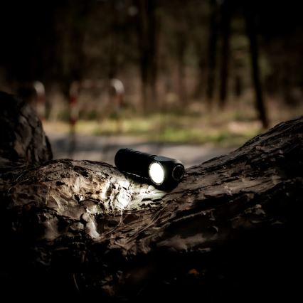 LED Stmívatelná nabíjecí čelovka s červeným světlem 3v1 LED/10W/5V IP66 500 lm 800 mAh