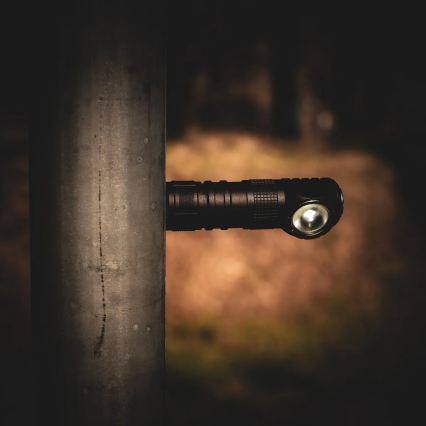 LED Stmívatelná nabíjecí čelovka s červeným světlem 3v1 LED/10W/5V IP66 500 lm 800 mAh