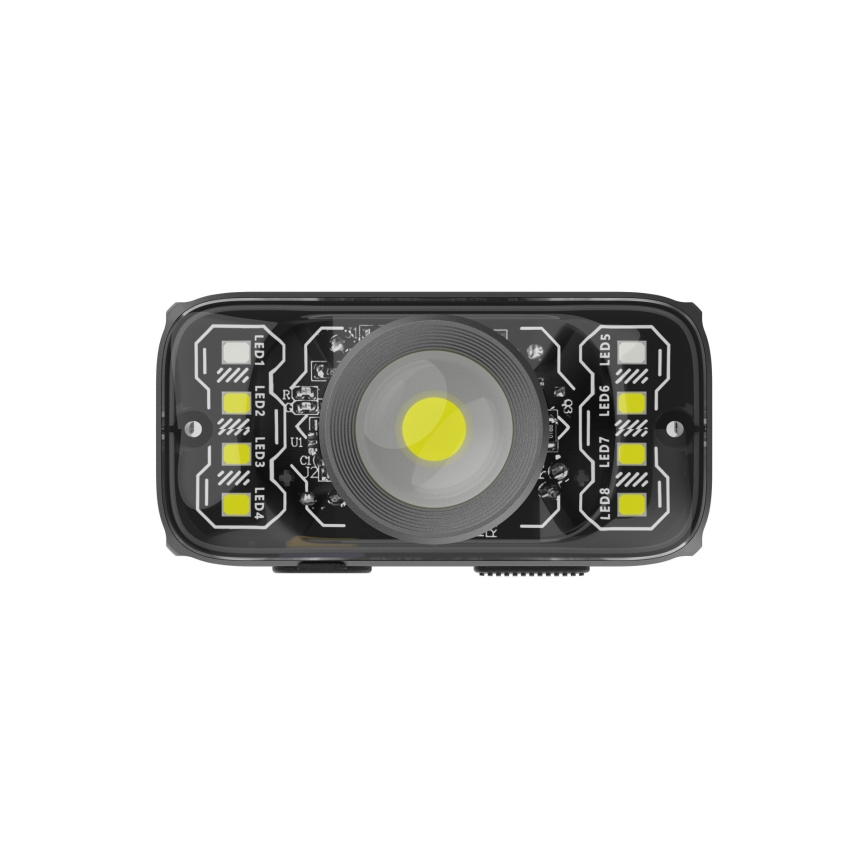 LED Stmívatelná nabíjecí čelovka LED/2,1W/5V 500 mAh
