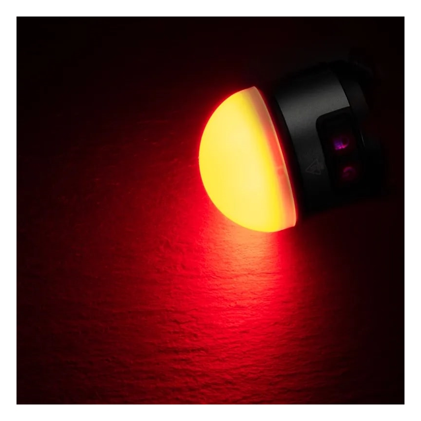 LED Stmívatelná nabíjecí čelovka LED/8W/5V IP42 210 lm 800 mAh