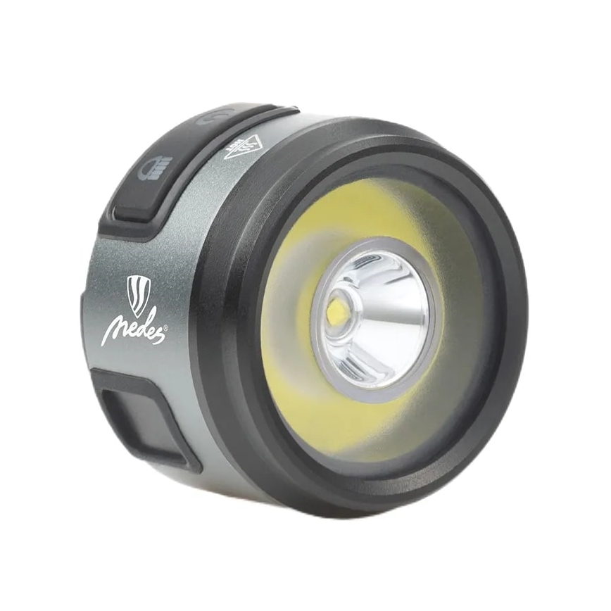 LED Stmívatelná nabíjecí čelovka LED/8W/5V IP42 210 lm 800 mAh