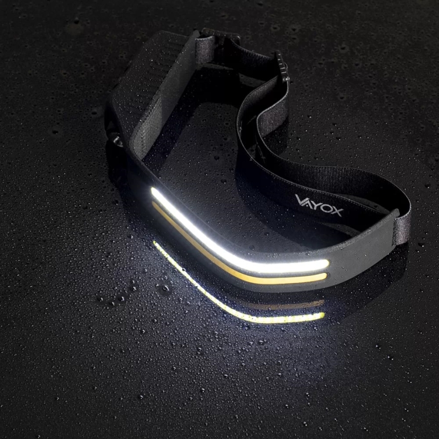 LED Stmívatelná nabíjecí čelovka se senzorem 3xLED/5V IP44 300 lm 1200 mAh