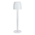 LED Stmívatelná nabíjecí dotyková stolní lampa LED/3W/5V 3000K 1800 mAh bílá