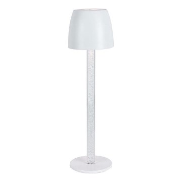 LED Stmívatelná nabíjecí dotyková stolní lampa LED/3W/5V 3000K 1800 mAh bílá