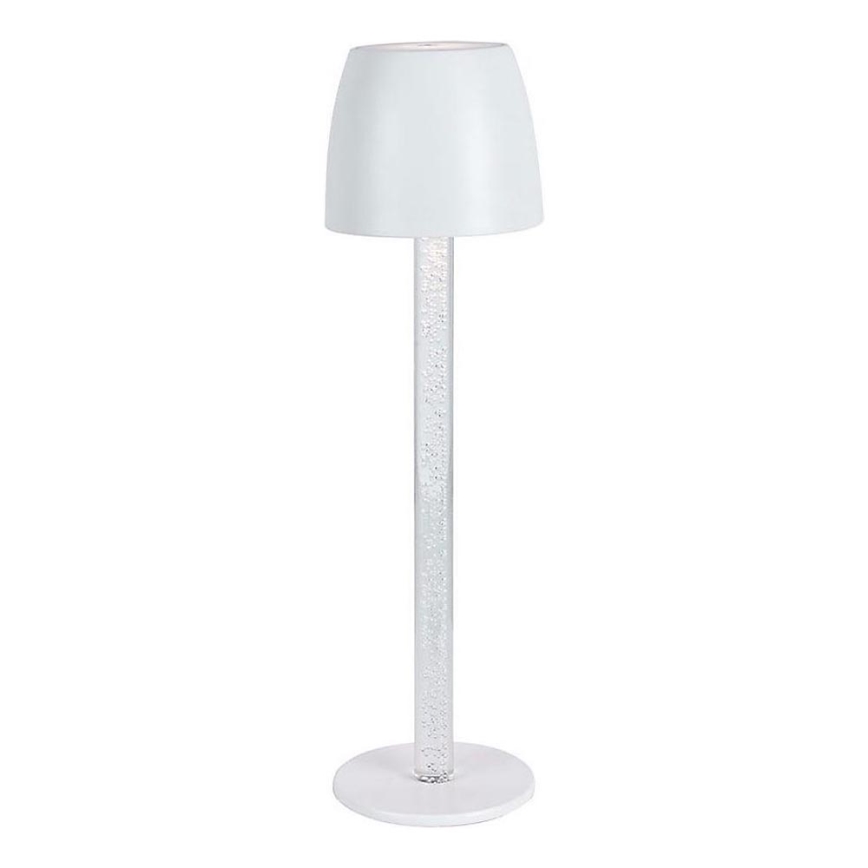 LED Stmívatelná nabíjecí dotyková stolní lampa LED/3W/5V 3000K 1800 mAh bílá