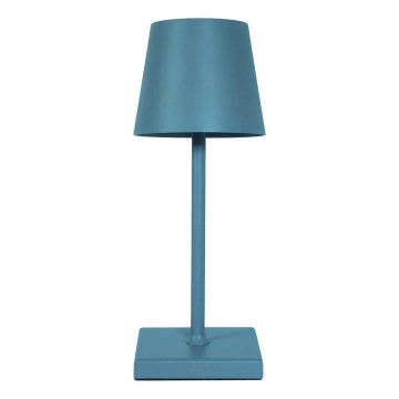 LED Stmívatelná nabíjecí dotyková stolní lampa TABLO LED/3,5W/5V 5200mAh modrá