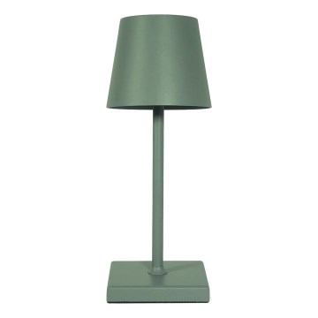 LED Stmívatelná nabíjecí dotyková stolní lampa TABLO LED/3,5W/5V 5200mAh zelená