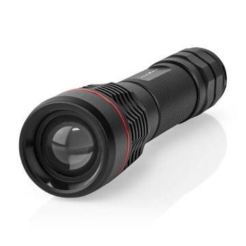 LED Stmívatelná nabíjecí hliníková svítilna LED/10W/5V 2200 mAh IPX7 černá