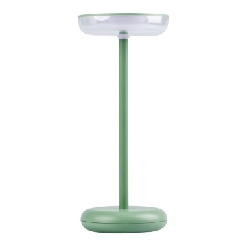 LED Stmívatelná nabíjecí lampa FLUXY LED/1,7W/1800 mAh IP44 zelená