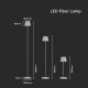 LED Stmívatelná nabíjecí stojací lampa 3v1 LED/4W/5V 4400 mAh 3000K IP54 bílá
