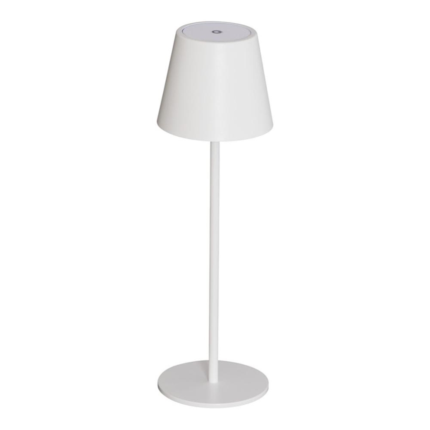 LED Stmívatelná nabíjecí stolní lampa INITA LED/1,2W/1800 mAh IP54 bílá