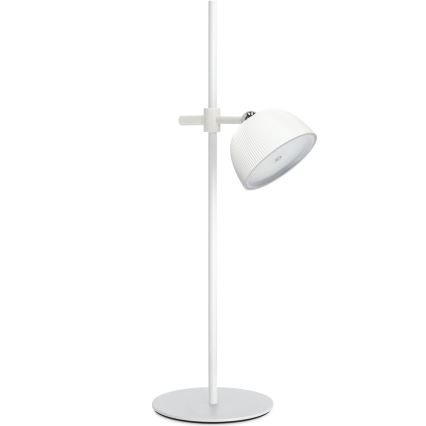 LED Stmívatelná nabíjecí stolní lampa 4v1 LED/3,5W/5V 3000/4000/6500K IP54 1800 mAh bílá