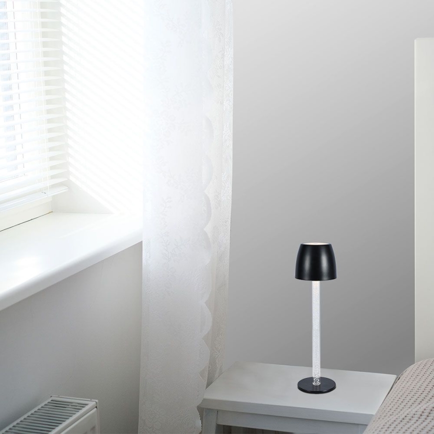 LED Stmívatelná nabíjecí dotyková stolní lampa LED/3W/5V 3000K 1800 mAh bílá