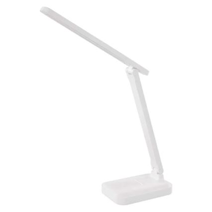 LED Stmívatelná nabíjecí stolní lampa LED/5W/3,7V 3000K/4000K/6500K 800mAh bílá