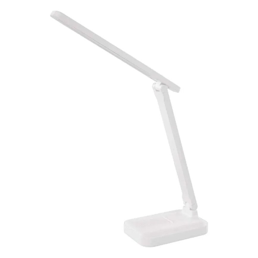 LED Stmívatelná nabíjecí stolní lampa LED/5W/3,7V 3000K/4000K/6500K 800mAh bílá