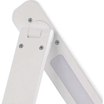 LED Stmívatelná nabíjecí stolní lampa LED/5W/3,7V 3000K/4000K/6500K 800mAh bílá