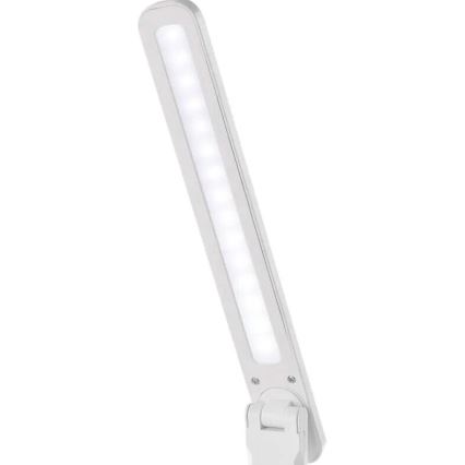 LED Stmívatelná nabíjecí stolní lampa LED/5W/3,7V 3000K/4000K/6500K 800mAh bílá