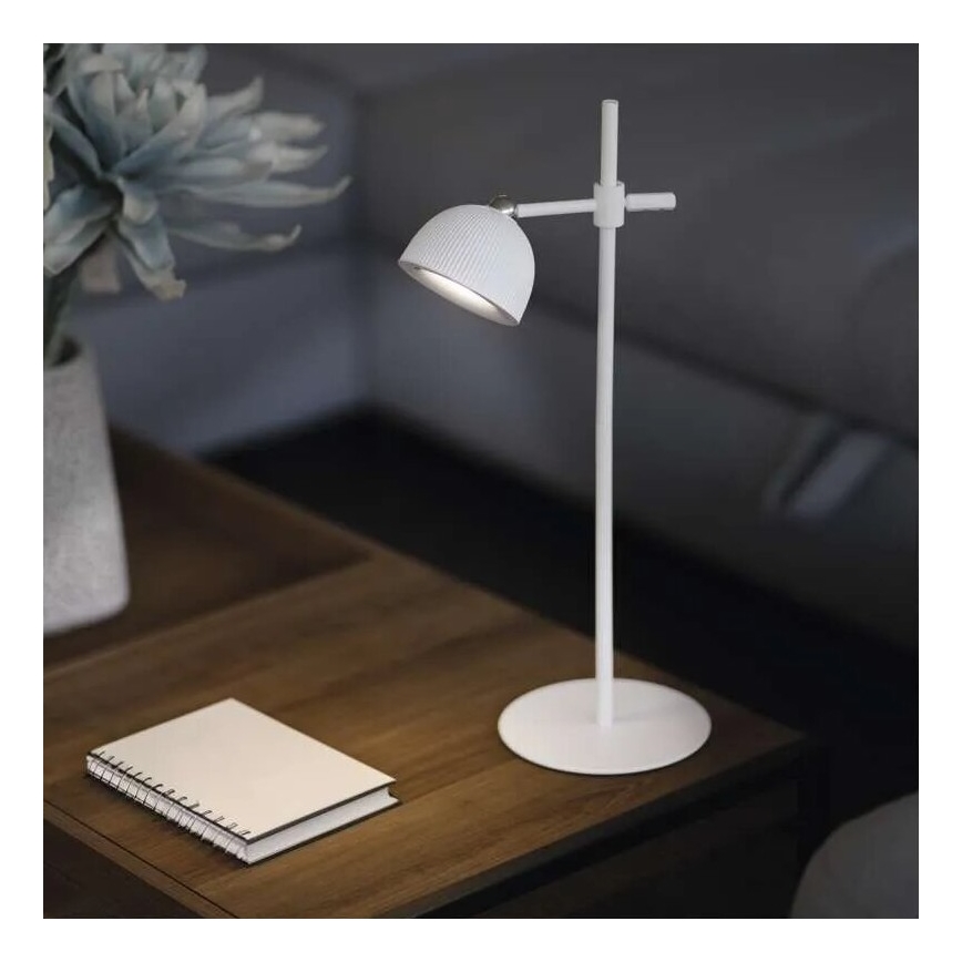 LED Stmívatelná nabíjecí stolní lampa magnetická 4v1 LED/4,2W/3,7V 4000K 1200mAh bílá