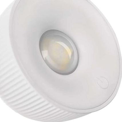 LED Stmívatelná nabíjecí stolní lampa magnetická 4v1 LED/4,2W/3,7V 4000K 1200mAh bílá