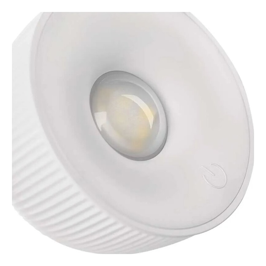 LED Stmívatelná nabíjecí stolní lampa magnetická 4v1 LED/4,2W/3,7V 4000K 1200mAh bílá