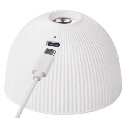 LED Stmívatelná nabíjecí stolní lampa magnetická 4v1 LED/4,2W/3,7V 4000K 1200mAh bílá