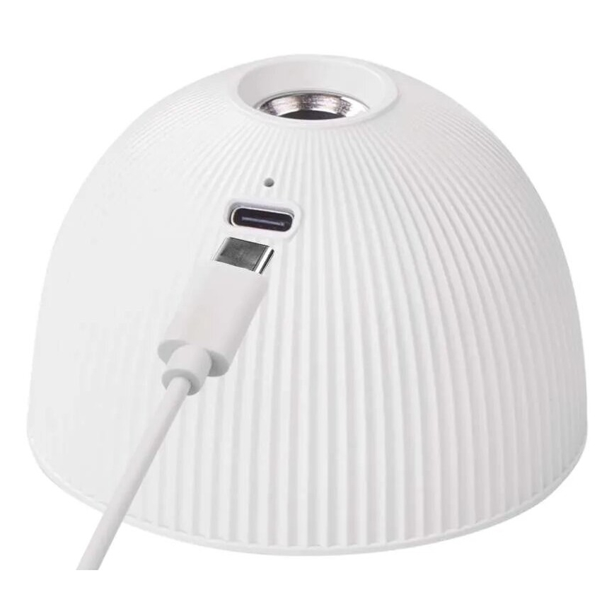 LED Stmívatelná nabíjecí stolní lampa magnetická 4v1 LED/4,2W/3,7V 4000K 1200mAh bílá