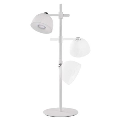 LED Stmívatelná nabíjecí stolní lampa magnetická 4v1 LED/4,2W/3,7V 4000K 1200mAh bílá