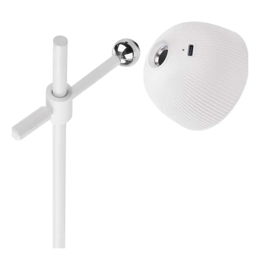 LED Stmívatelná nabíjecí stolní lampa magnetická 4v1 LED/4,2W/3,7V 4000K 1200mAh bílá