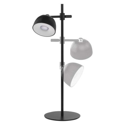LED Stmívatelná nabíjecí stolní lampa magnetická 4v1 LED/4,2W/3,7V 4000K 1200mAh černá