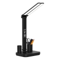 LED Stmívatelná nabíjecí stolní lampa NOBLITE P LED/5W/5V 3000/4000/6000K 2200 mAh černá