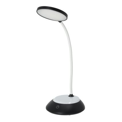 LED Stmívatelná nabíjecí stolní lampa VISUA LED/5W/5V 3000-5000K 1200 mAh černá