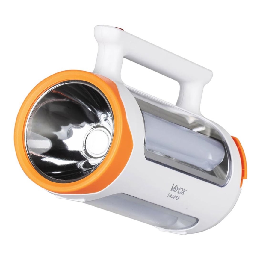 LED Stmívatelná nabíjecí svítilna 2v1 s funkcí powerbanky LED/5W/230V 3500 mAh